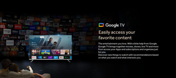 Haier Television 43" FHD Google TV H43K800FX - Image 6
