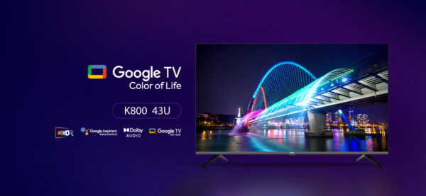 Haier Television 43" FHD Google TV H43K800FX - Image 5