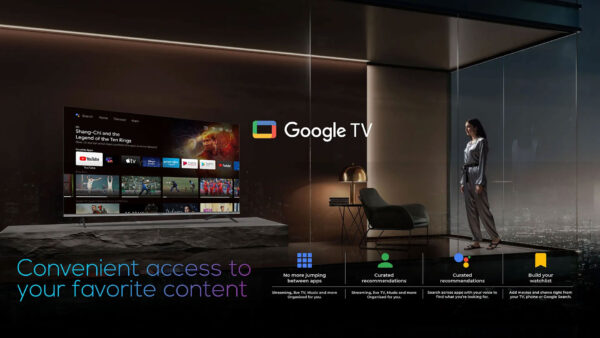 Haier Television 55" HQLED-4K Google TV H55P7UX. - Image 13